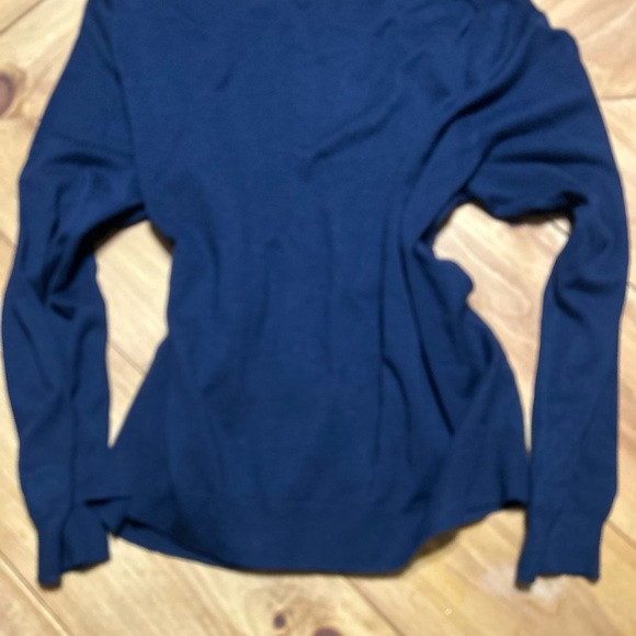 Croft & Barrow Navy Blue Sweater - Picture 6 of 12